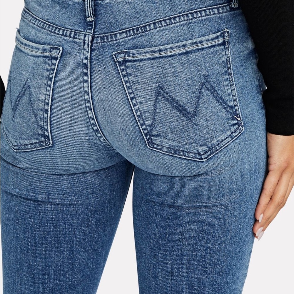 Mother Sky Blue Denim Jeans